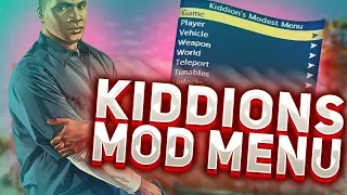 KIDDIONS MOD MENU FREE | GTA 5 MOD MENU | UNDETECTED 2022 | FREE DOWNLOAD 2022 | WORK