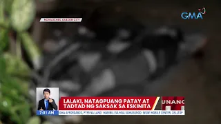 Lalaki, natagpuang patay at tadtad ng saksak sa eskinita | UB