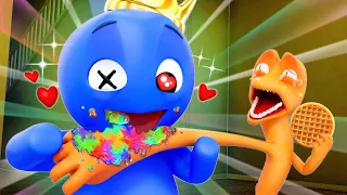 Rainbow Friends 2 DAILY LIFE, but ORANGE is DELICIOUS?! | Cartoon Animation