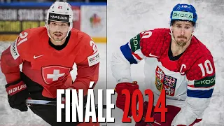 Česko vs Švýcarsko 🏒🥅 Sledujte s námi Finále MS v Hokeji 2024