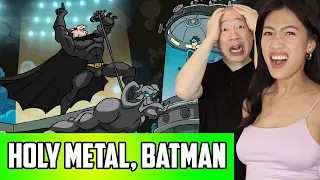 Batmetal Reaction | Batman Rockin to Metal With Those Puckered Lips!