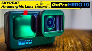 Cinematic GoPro with Skyreat Anamorphic Lens Review | GOPRO HERO 10 Best Accessories | MUST WATCH