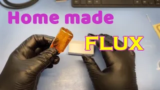 Home made flux: is it worth the bother?