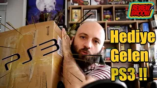 HEDİYE GELEN PLAYSTATION 3 KONSOLUNU ÇALIŞTIRIYORUZ!