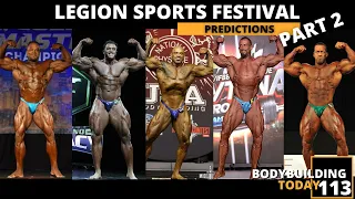 Legion Sports Festival Complete Lineup Breakdown (PART 2)  -  Bodybuilding TODAY Ep.112