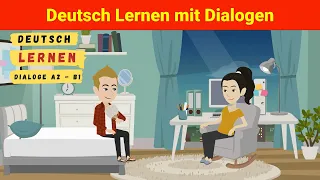 Deutsch lernen | German Dialoges for beginners | Deutsch A2 | german conversation