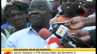 STV Regresso Dhlakama04 09 2014