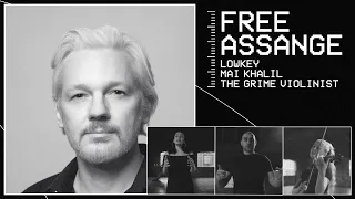 Lowkey | Free Assange (Acoustic Version) | featuring Mai Khalil and The Grime Violinist #lowkey