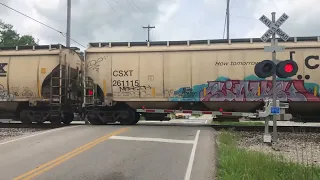 Allen’s Ln Railroad Crossing.  Evansville, Indiana.