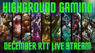 HGG December RTT Livestream - Round 2 - Sylvaneth vs Slaves to Darkness