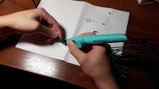 3д ручка. 3d ручка printing pen.Myriwell rp 200 a. Использование в быту.