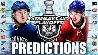 2020 STANLEY CUP PLAYOFFS PREDICTIONS / NHL PLAYOFFS BRACKET CHALLENGE (NHL News & Rumours Today)