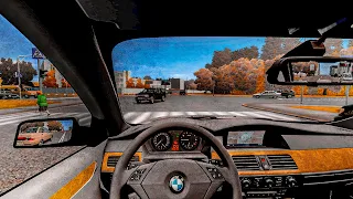 City Car Driving - BMW E60 2006 [Steering wheel gameplay]