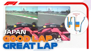 Good Lap Vs Great Lap With Ferrari | 2022 Japanese Grand Prix | Workday
