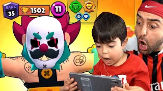 OĞLUM CİHANGİRİN BRAWL STARS OYNAYIŞINA VE HESABINA ŞOK OLACAKSINIZ !