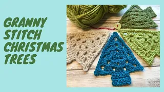 How to Crochet a Christmas Tree .... using the Granny Stitch