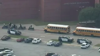 1 hurt in shooting outside Bowie High School