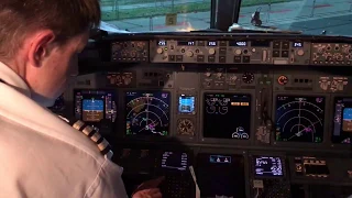 Ryanair 737 Flight Deck ATC