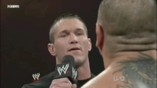 Randy Orton & Batista Segment WWE Raw 11.10.08 HD