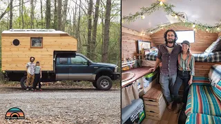 DIY $10k Micro Tiny House Truck Camper - 4x4 Adventure RV