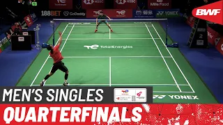 BWF Thomas Cup | Jonatan Christie (INA) vs Ng Tze Yong (MAS) | QF