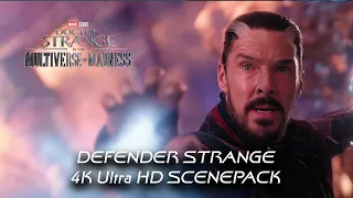 All Defender Strange 4K ULTRA HD Scenes SCENEPACK | Doctor Strange in the MULTIVERSE of MADNESS