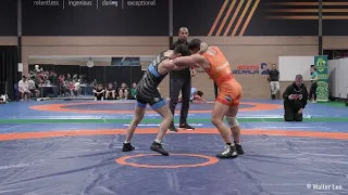 MOSTAFA REZAEIFAR vs GEORGII OKOROKOV  [4K VIDEO] - AUSTRALIAN NATIONAL WRESTLING CHAMPIONSHIPS 2022