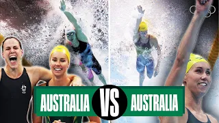 2020 Australia 🆚 2016 Australia - 4×100m freestyle relay | Head-to-head