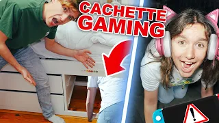 MA CACHETTE GAMING A UN PASSAGE SECRET !