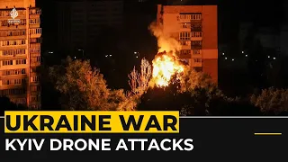 Ukraine war: Drone attacks strike Kyiv, one dead