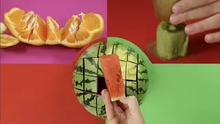 Per intenditori: tagliare la frutta in modo pratico e fantasioso!