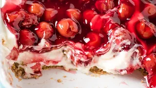 Easy No Bake Cherry Delight