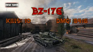 BZ-176 Heavy Tank 8 lvl - 10 kills, 8.4k damage - World of Tanks