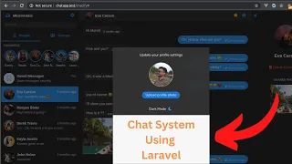 Chat System Using Laravel | Live Chat In Laravel | Laravel Chatify