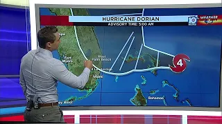 Hurricane Dorian 5 a.m. advisory Sept. 1