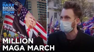 Jordan Klepper Takes On the Million MAGA March | The Daily Social Distancing Show