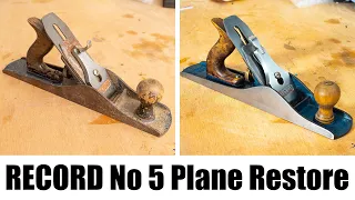 Restoring Record No5 Hand Plane