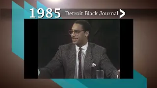 1985 Detroit Black Journal Clip: The Use of Black English