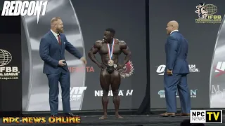 2023 IFBB Pro League Classic Physique Olympia Finals Confirmation Of Scoring Round & Awards 4K Video