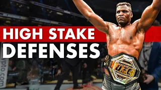 The 10 Most High-Pressure Title Defenses in UFC History