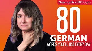 80 German Words You'll Use Every Day - Basic Vocabulary #48