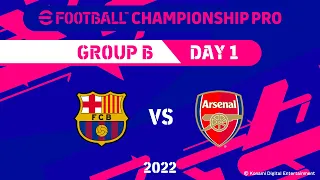 eFootball™ | FC BARCELONA VS ARSENAL FC | eFootball™ Championship Pro 2022 GS B - MD1 #2