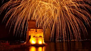 Fuochi d'artificio spettacolari a Rapallo pirotecnica DEL VICARIO