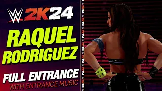 RAQUEL RODRIGUEZ WWE 2K24 ENTRANCE - #WWE2K24 RAQUEL RODRIGUEZ ENTRANCE THEME