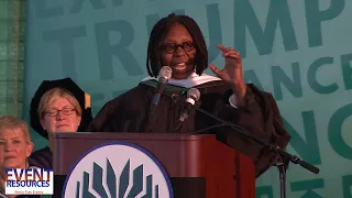 Whoopi Goldberg Speaks at Goodwin College 2018 Commencement