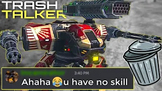 A Delusional Trash Talker Challenged Me To A 1v1 WR Duel... | War Robots