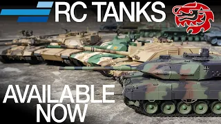 Heng Long RC Tanks Available Now! - Motion RC