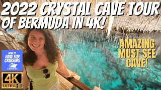 Bermuda's Crystal Cave Walkthrough and Tour [4K]