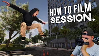 Session: Skate Sim - HOW TO FILM