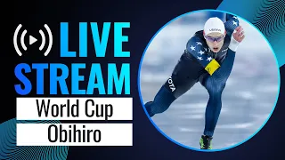 LIVE | World Cup session | Obihiro 2023 | #SpeedSkating